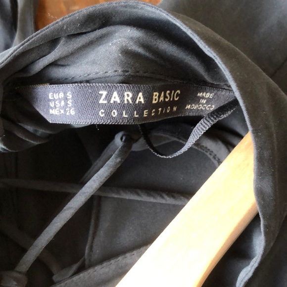 Zara Open Back Long Sleeve Top | S Small - Picture 4 of 4